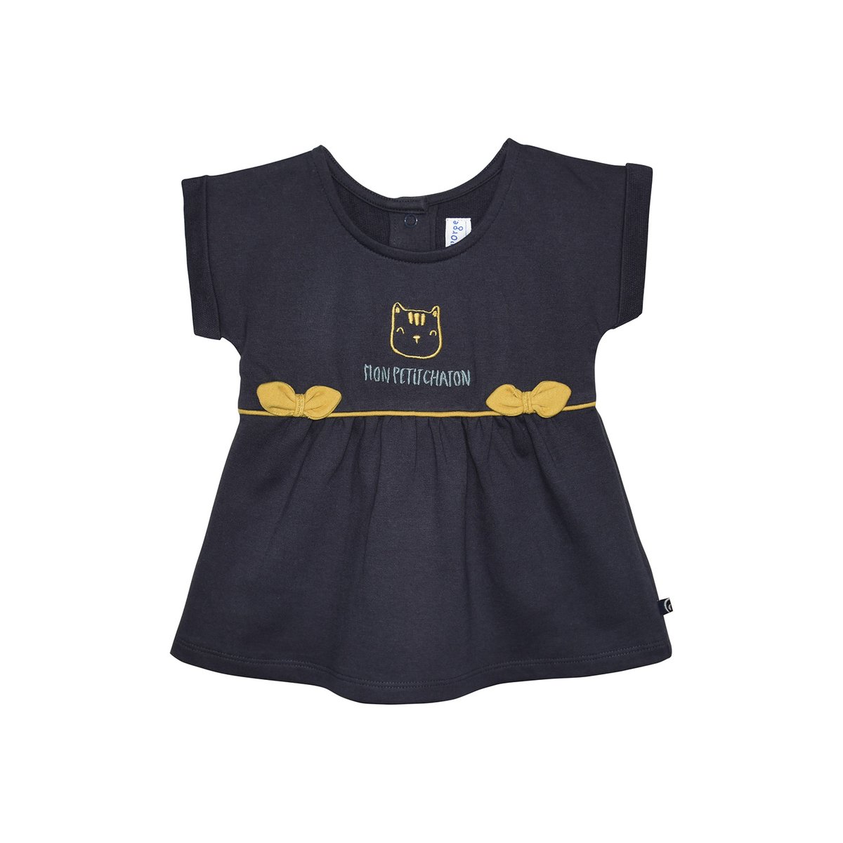 Robe bebe + combinaison feroe gris, SUCRE D'ORGE