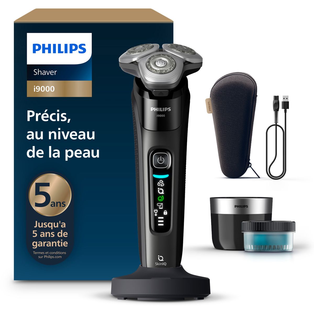 Rasoir électrique Serie 9000 X9000/30 noir, PHILIPS