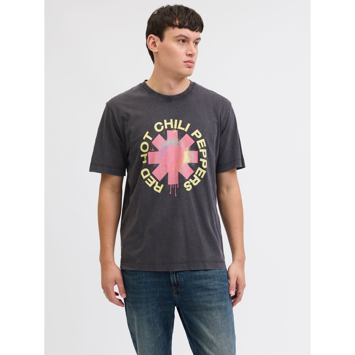 T-Shirt noire - black, JACK & JONES