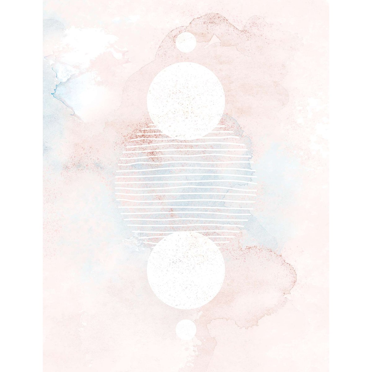 Papier peint effet aquarelle intissé, HEXOA