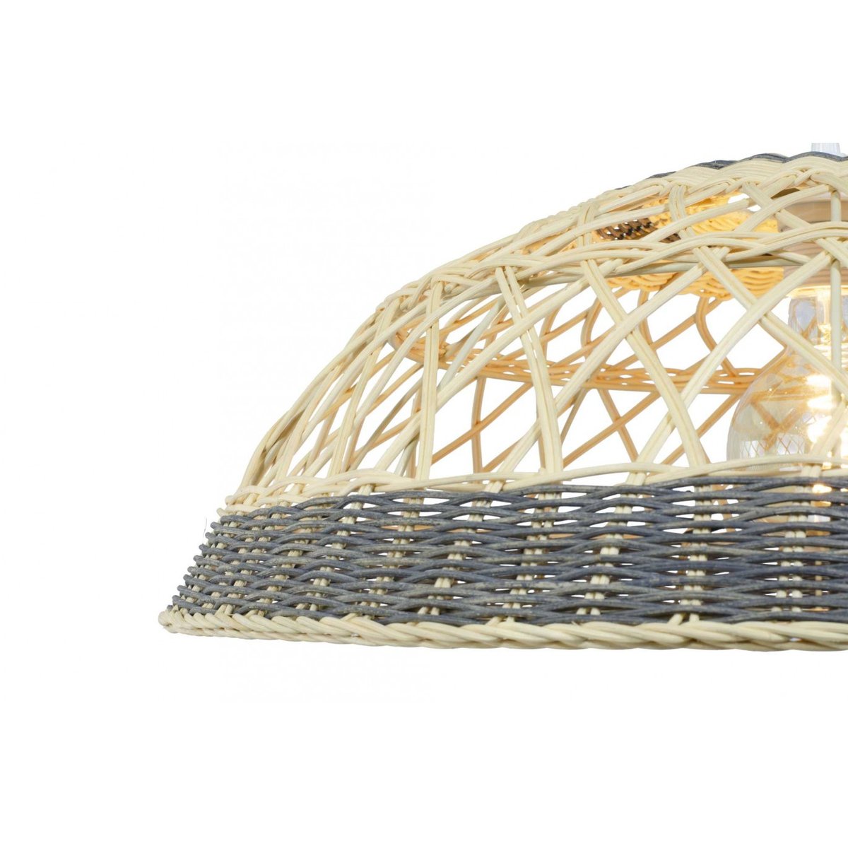 Suspension en rotin, SARANNE gris, C-CREATION
