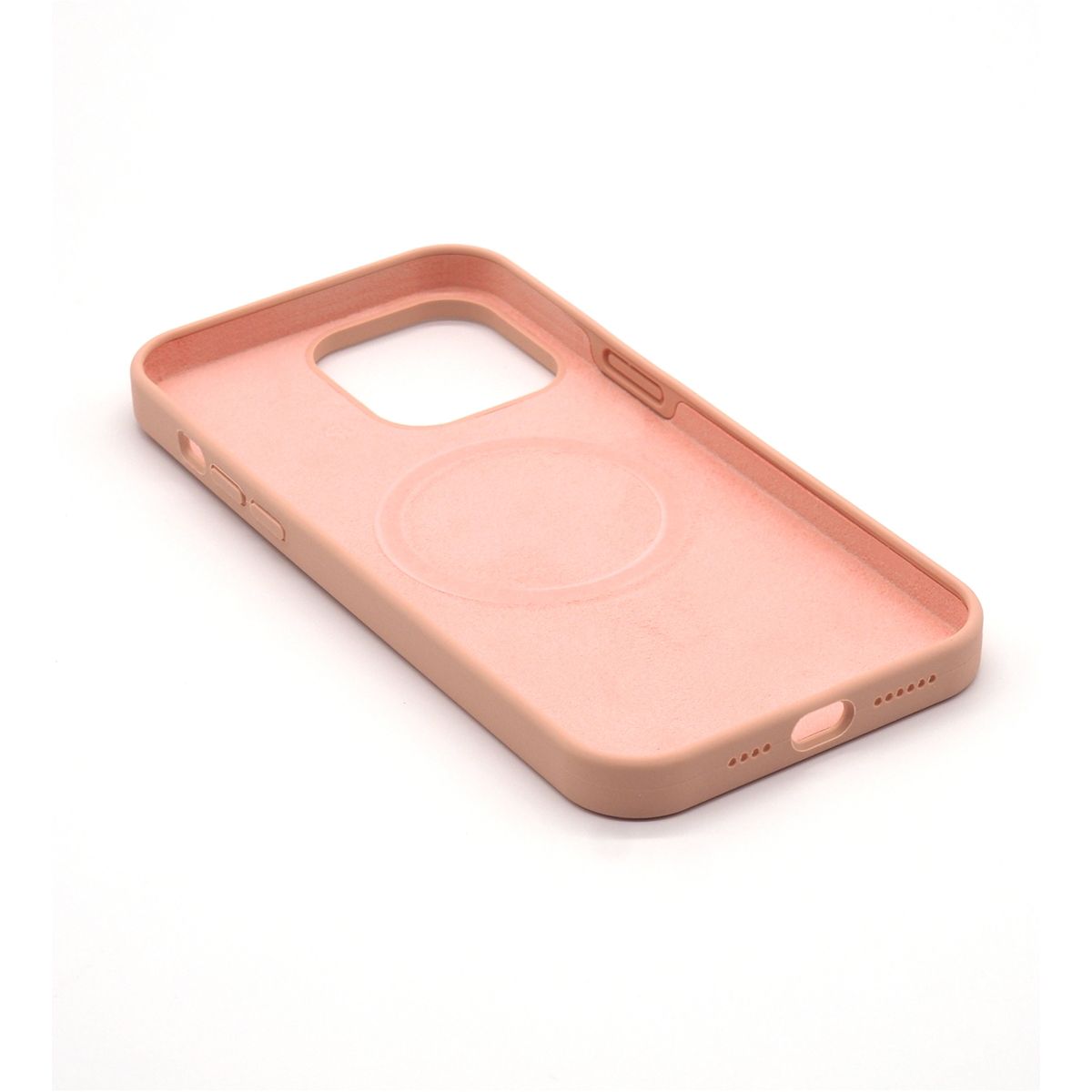 Coque iPhone 14 Plus silicone Rose MagSafe rose, CASYX