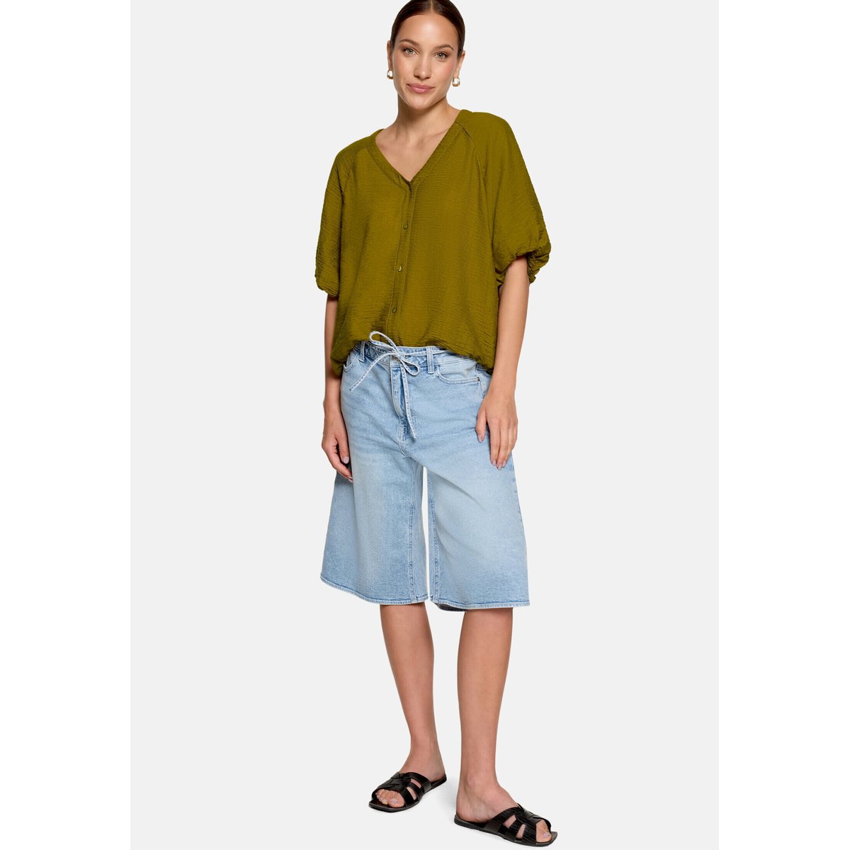 Blouse casual fir green, ZERO