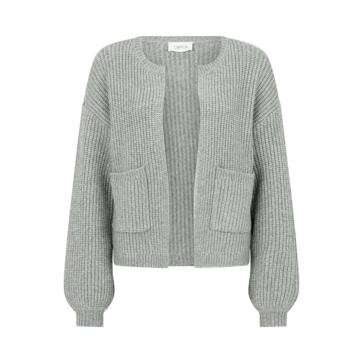 Cardigan en maille à poches jadeite, CARTOON