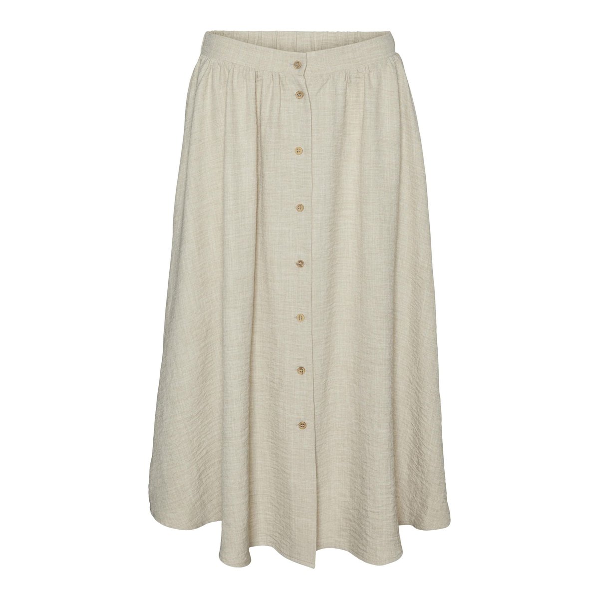 Jupe beige - overcast 1, VERO MODA