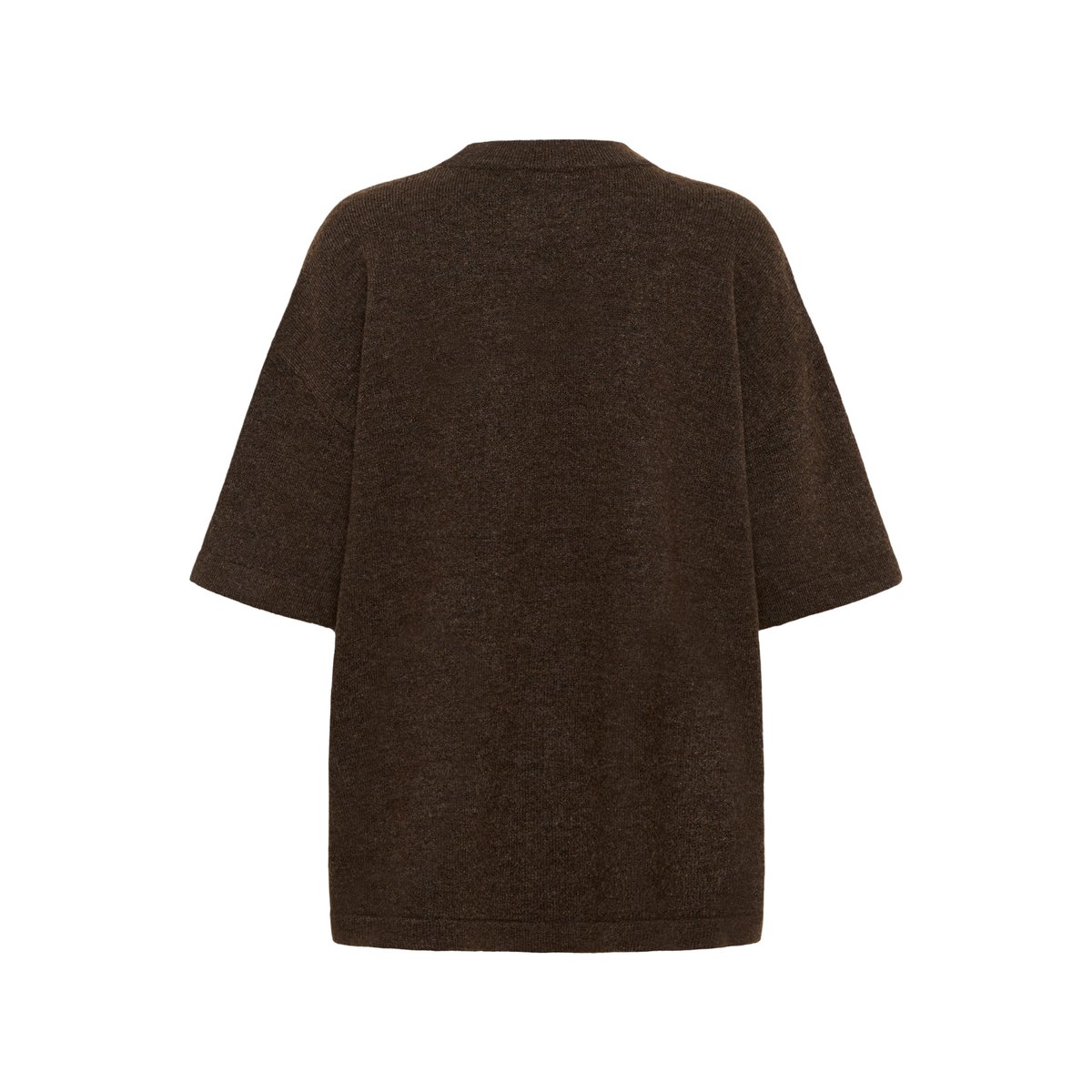 Pullover tricoté marron chocolate brown melange, KAFFE