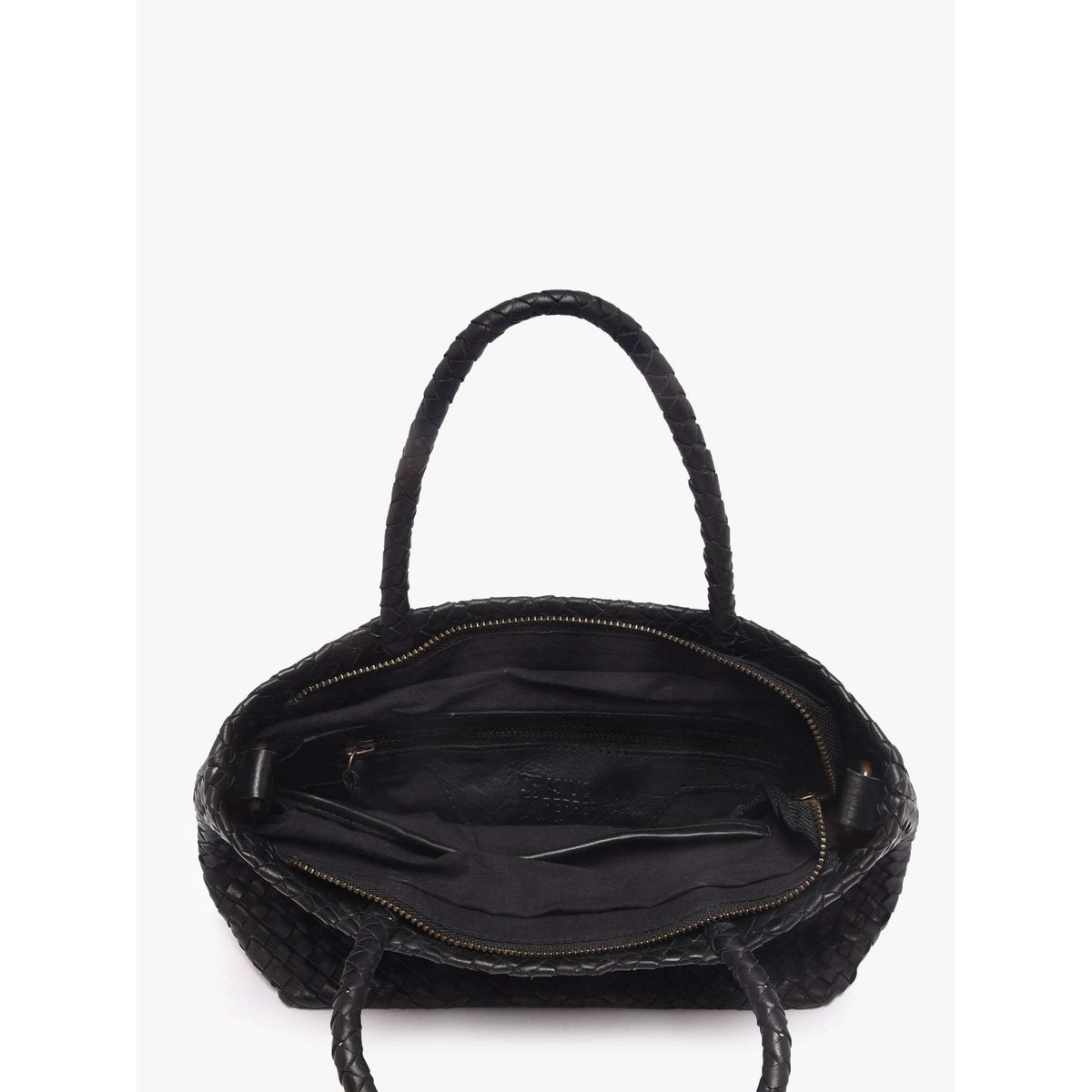 Sac bandoulière Lisbonne cuir black, BASILIC PEPPER