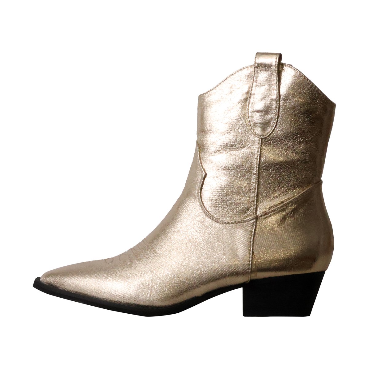 Bottines à Zip or, ENZA NUCCI