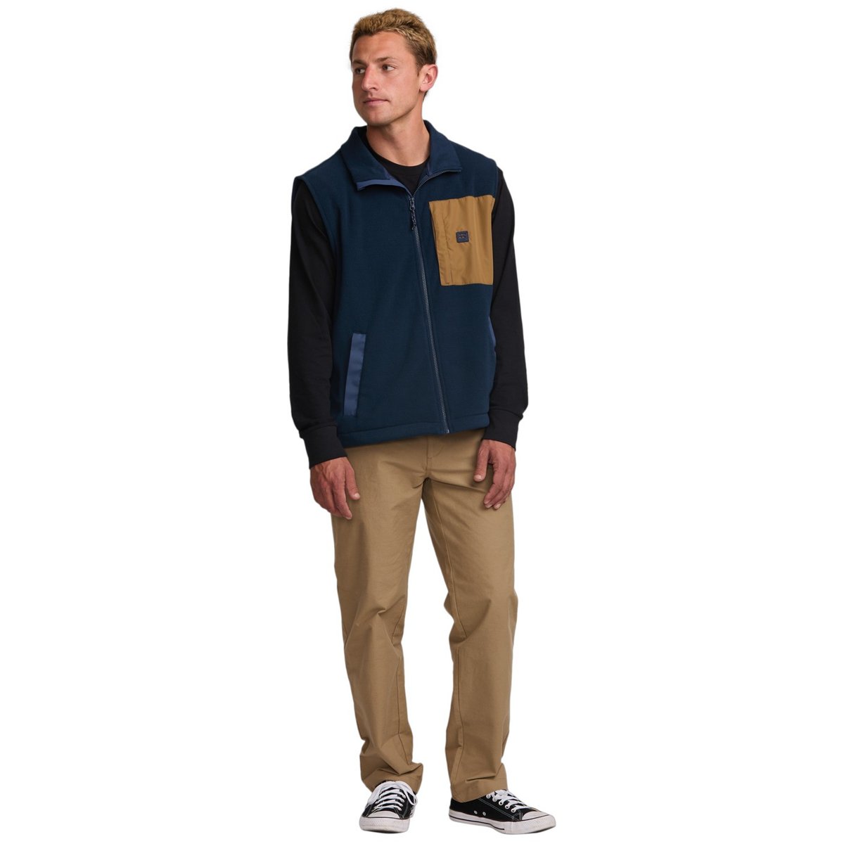 Veste sans manches zippée BOUNDARY LITE bleu navy, BILLABONG
