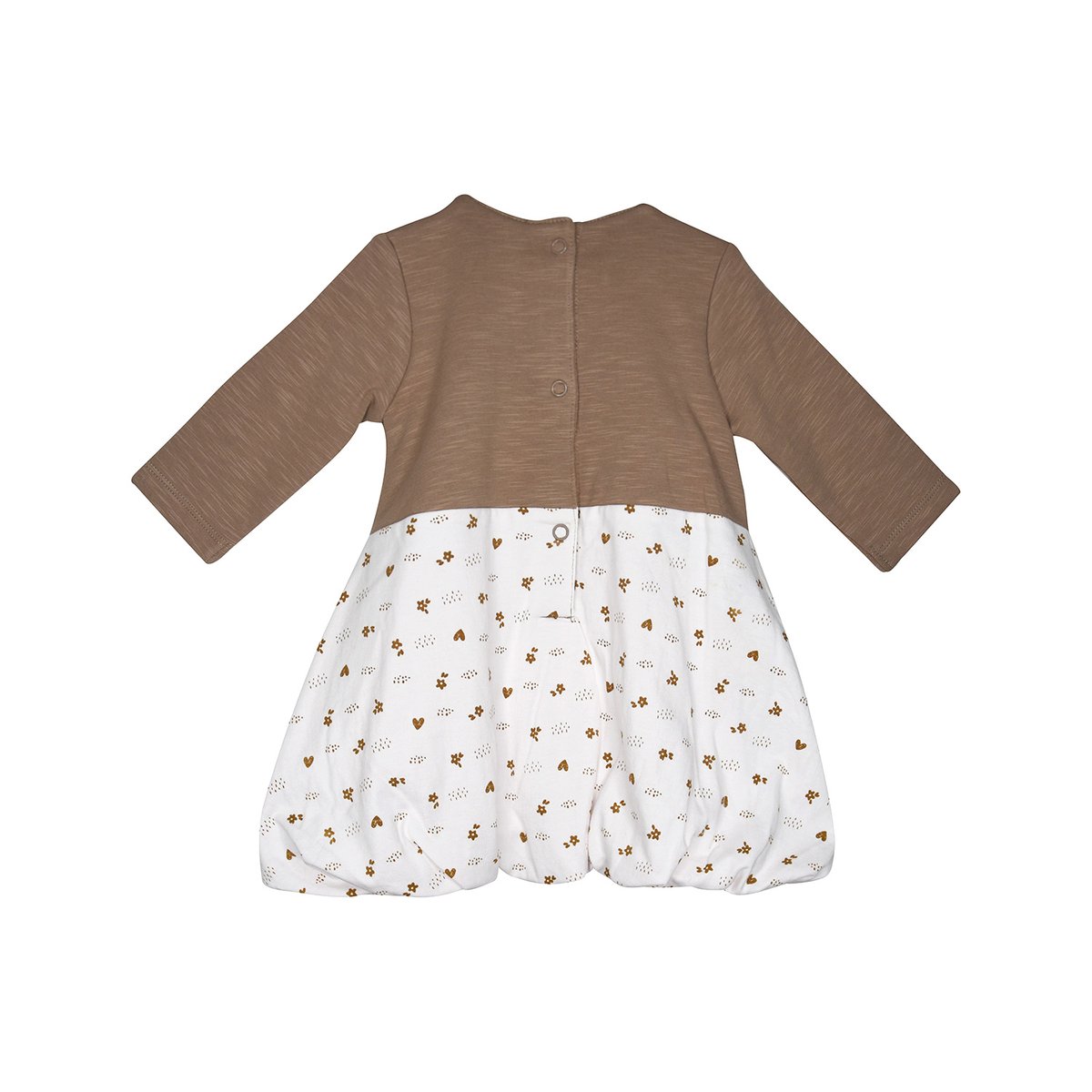 Ensemble robe bandeau prely maille manches longues beige, SUCRE D'ORGE