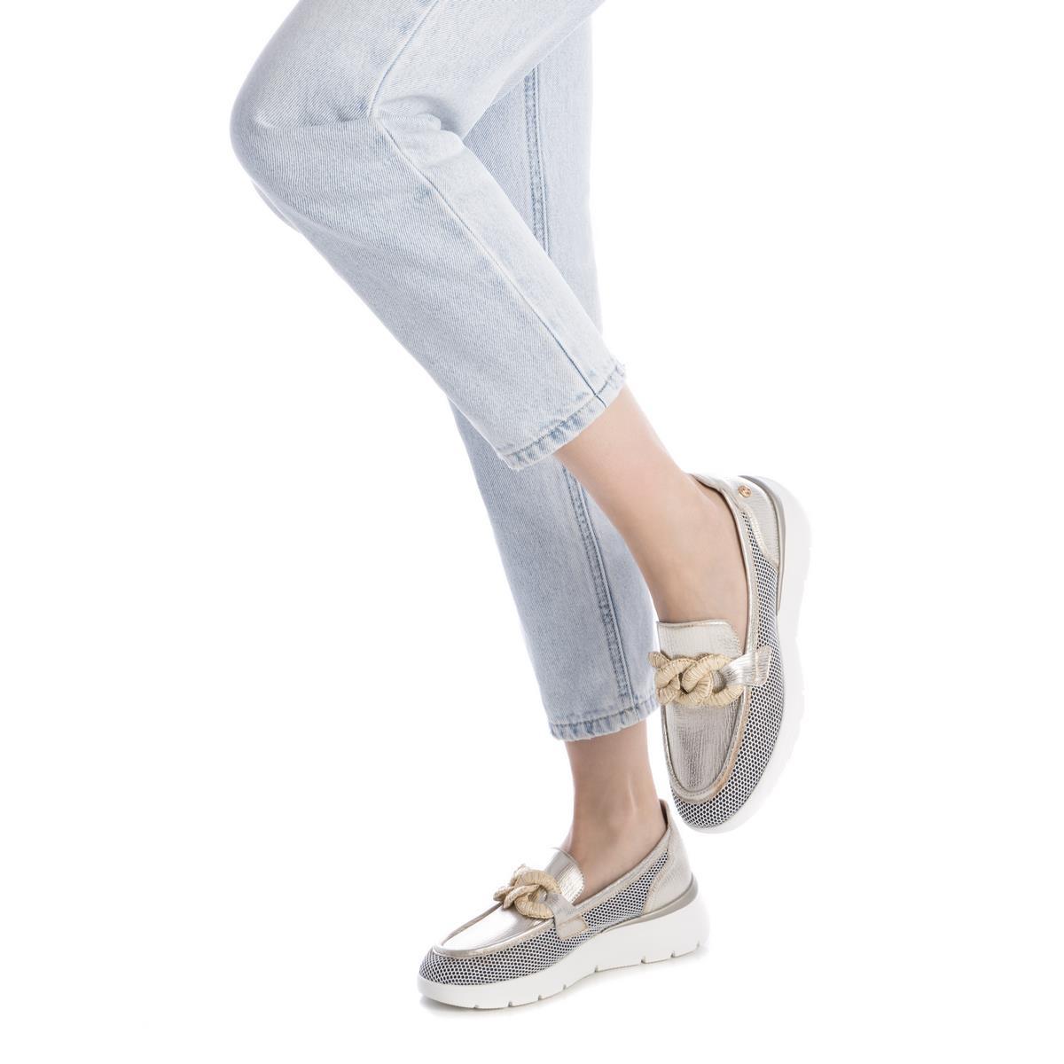 Chaussure Mocassin Plaine Décontractée or, CARMELA