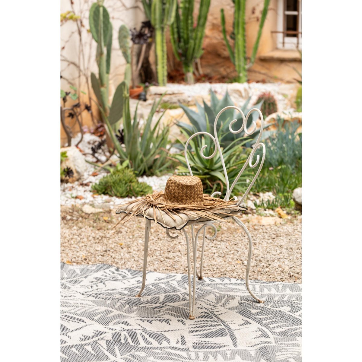 Galette de chaise Grace recyclée camel, WINKLER