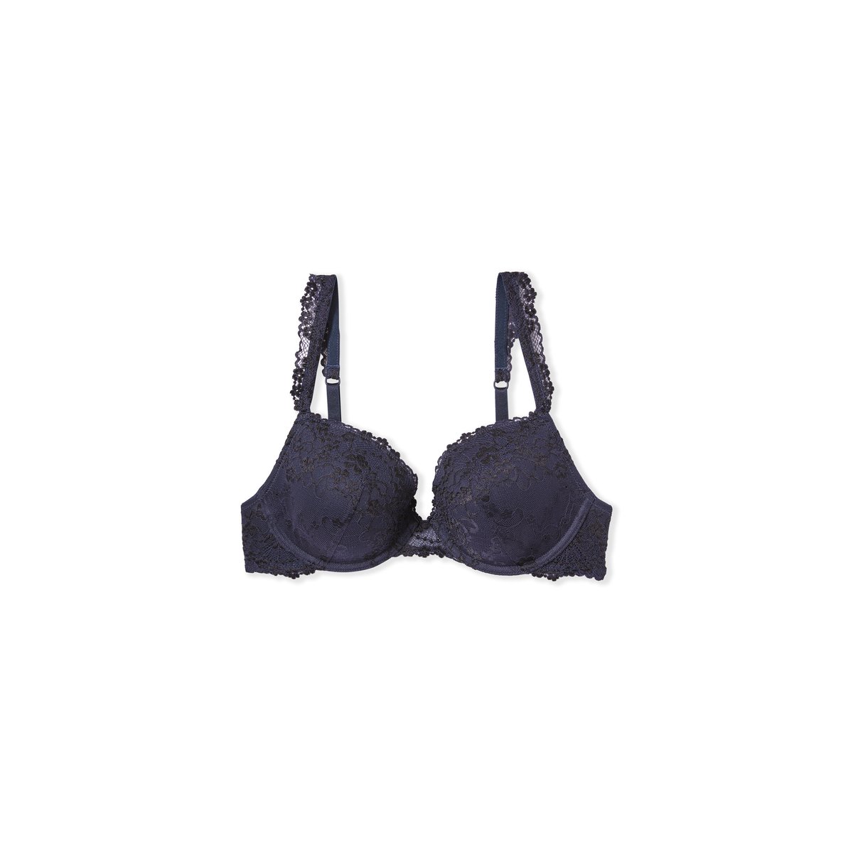 Soutien-gorge N.5 - Le coques fines plongeant en dentelle SOUPCON marine, ETAM