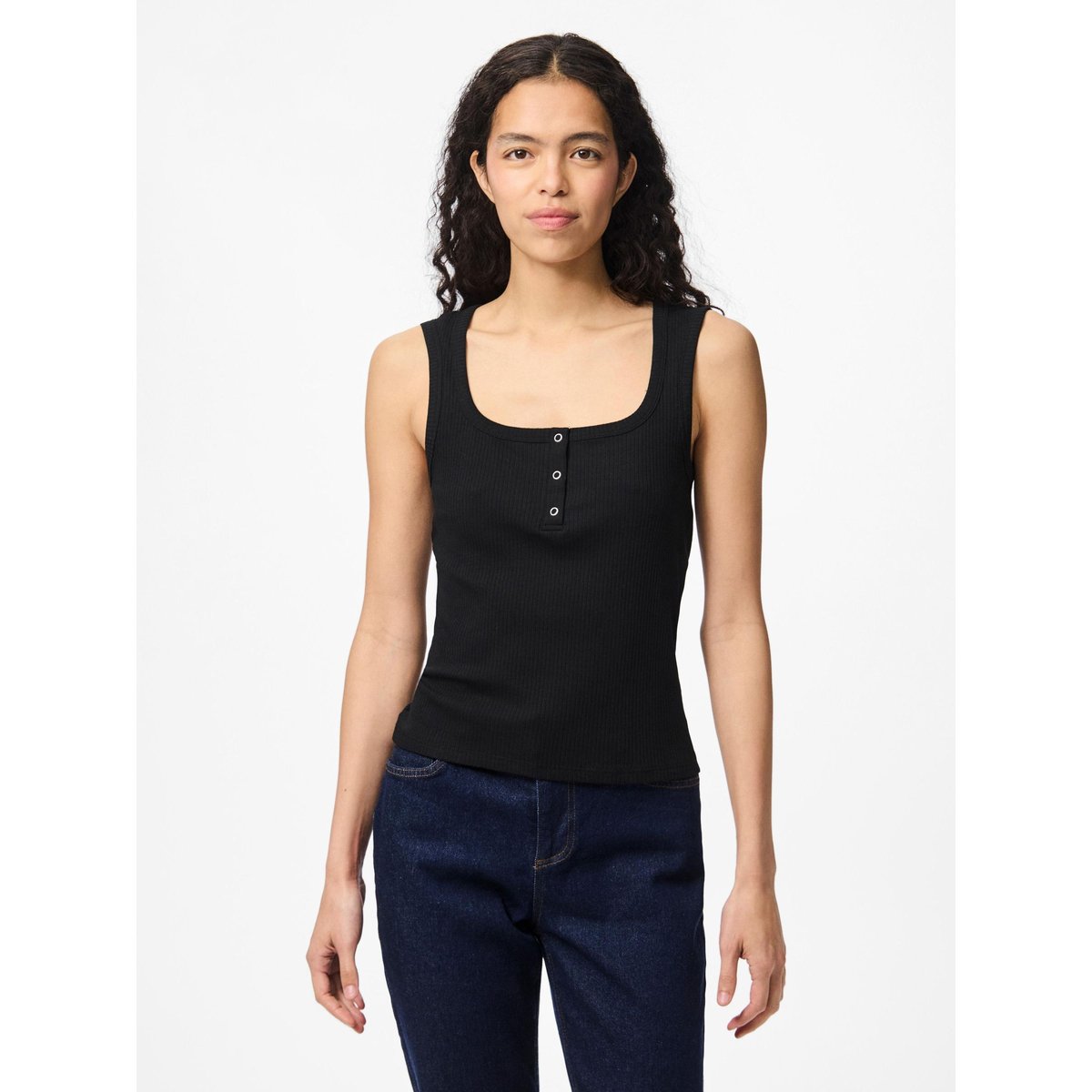Top Sans Manches noir - black, PIECES