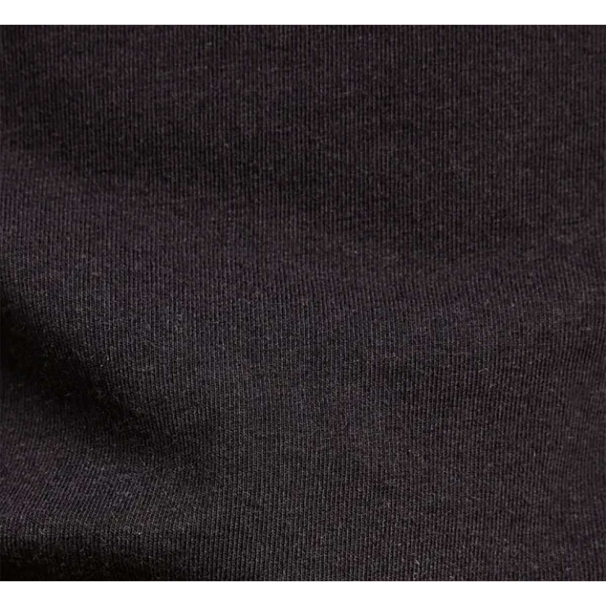 T-shirt coton biologique col rond noir, G-Star RAW