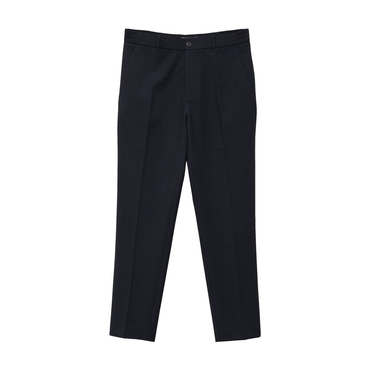 Pantalon droit longueur 32 bleu marine, BONOBO