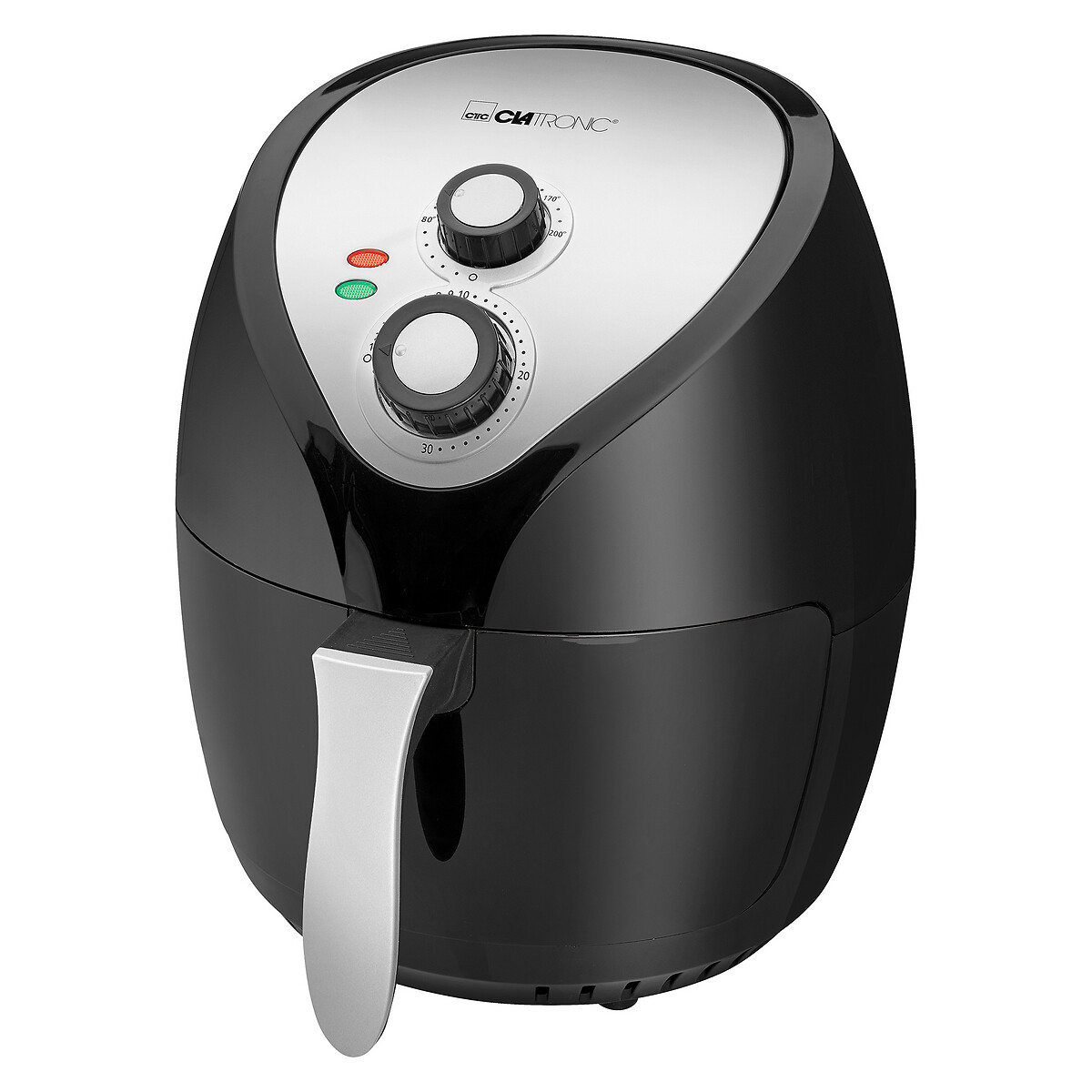 Fritadeira sem óleo, 3,6 L, da Clatronic preto , CLATRONIC