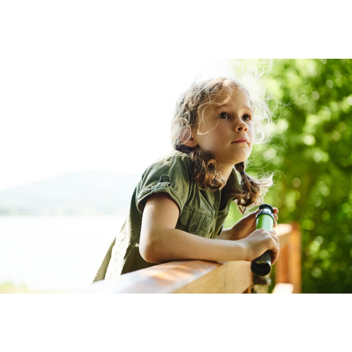 Longue vue télescopique pour enfants vert, HABA