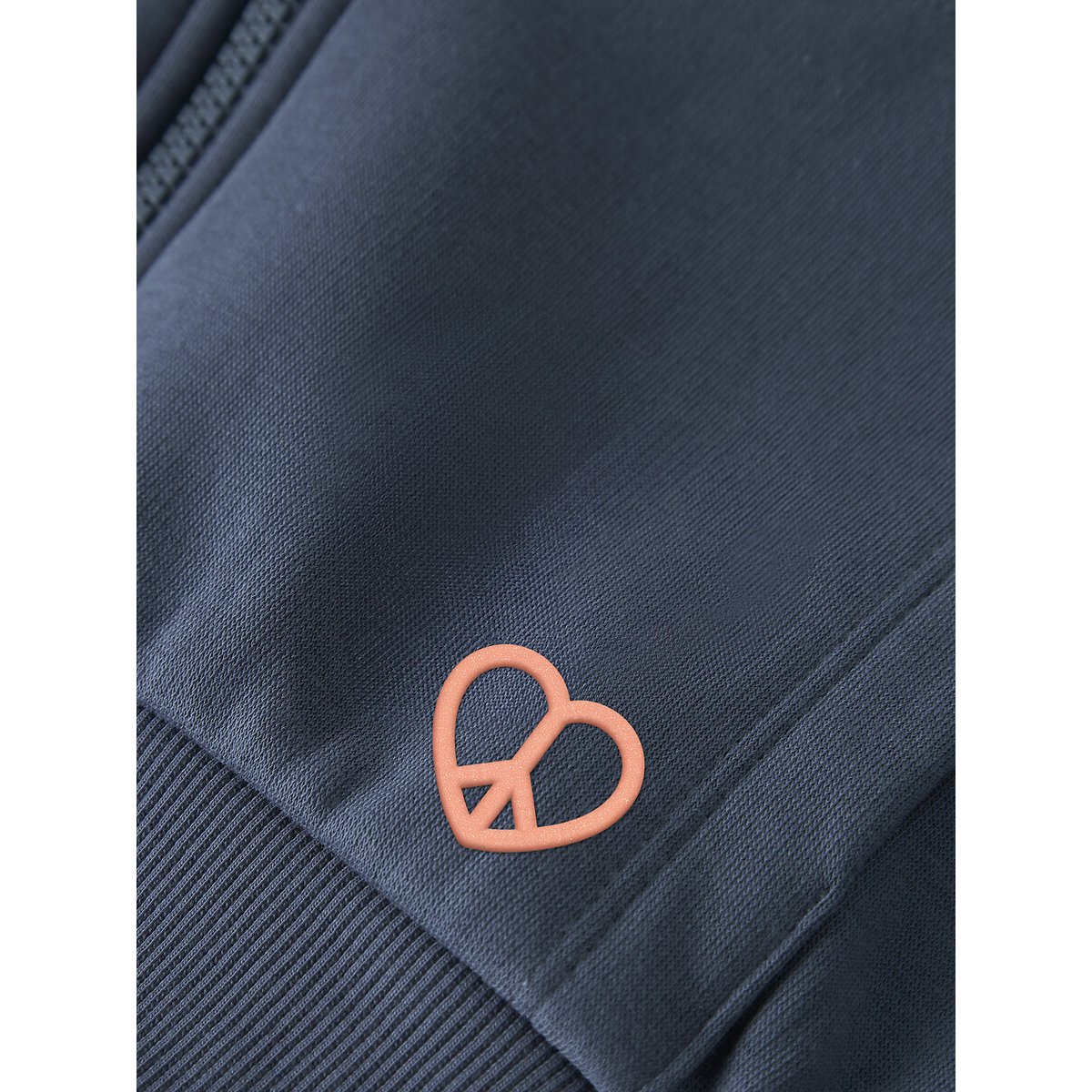 Zip-Up Hoodie blue, NAME IT