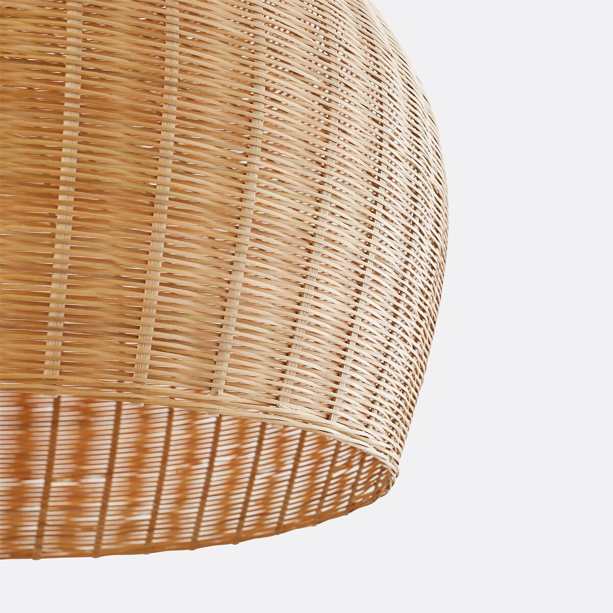 Suspension en bambou tressé Ø60 cm, Vani naturel, LA REDOUTE INTERIEURS