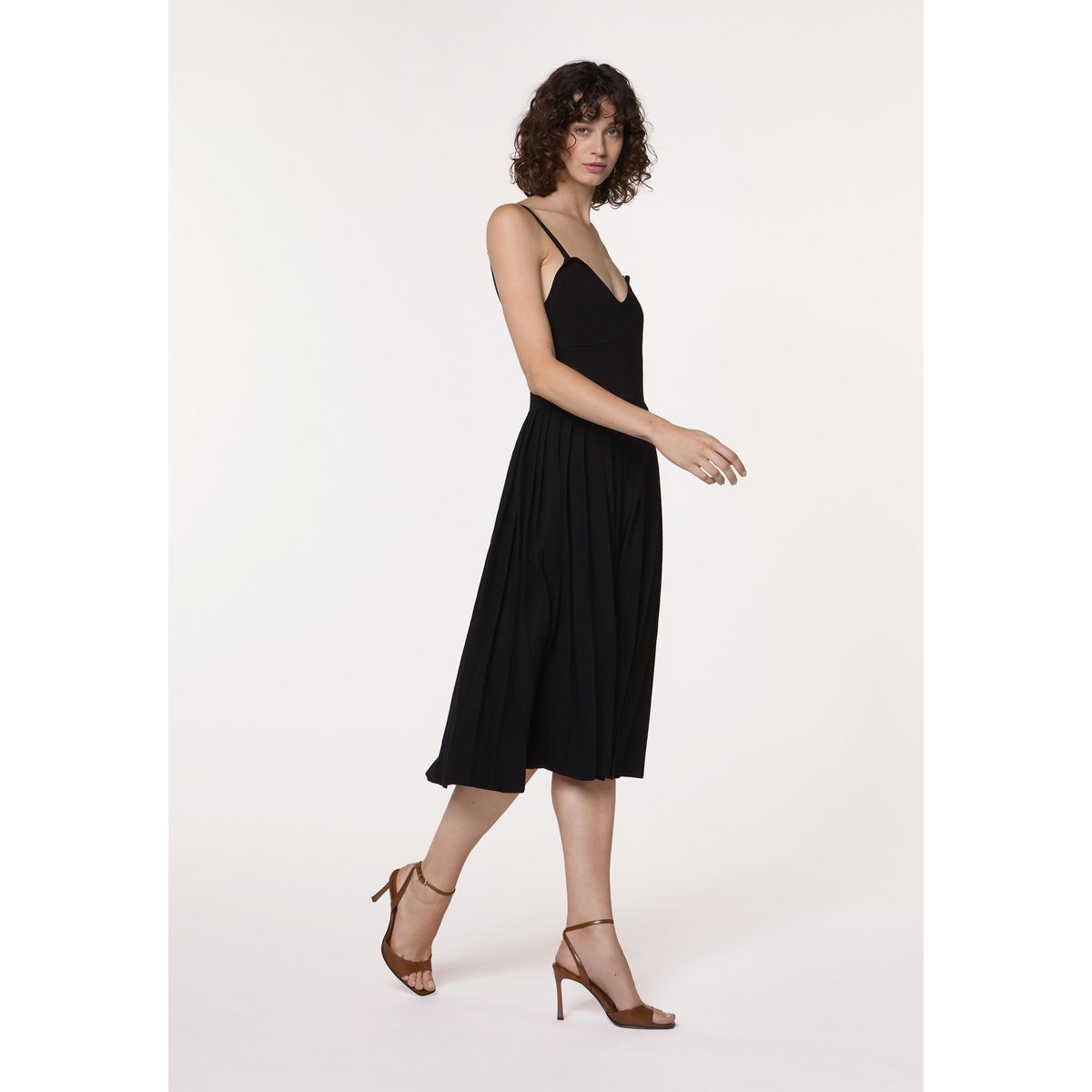 Robe longue en maille noir, RODIER