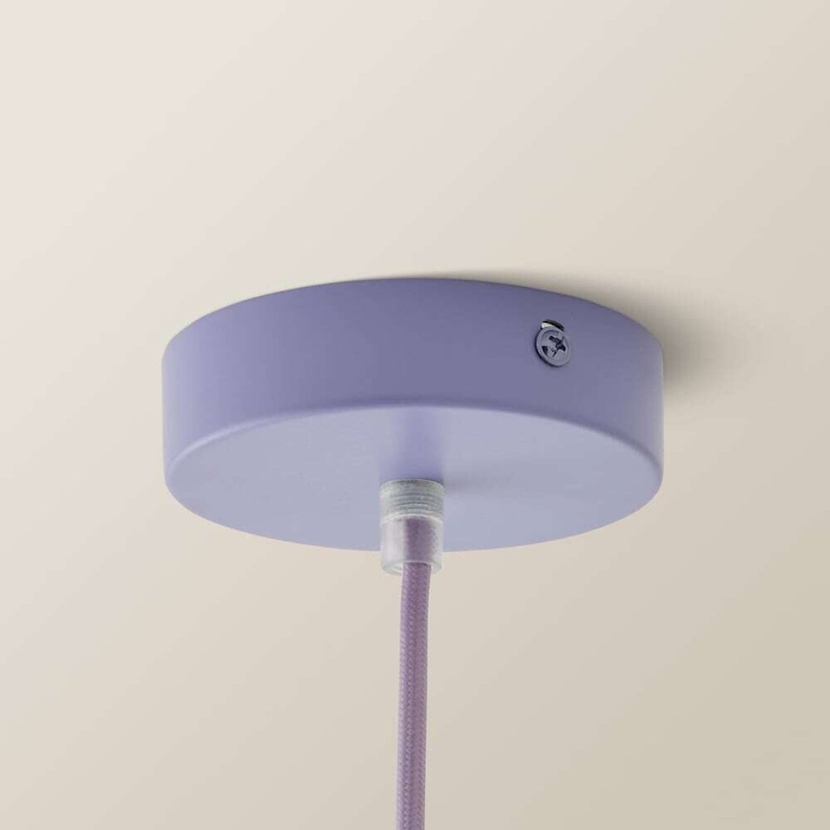Lola Glass Bubble Pendant Light purple, SO'HOME