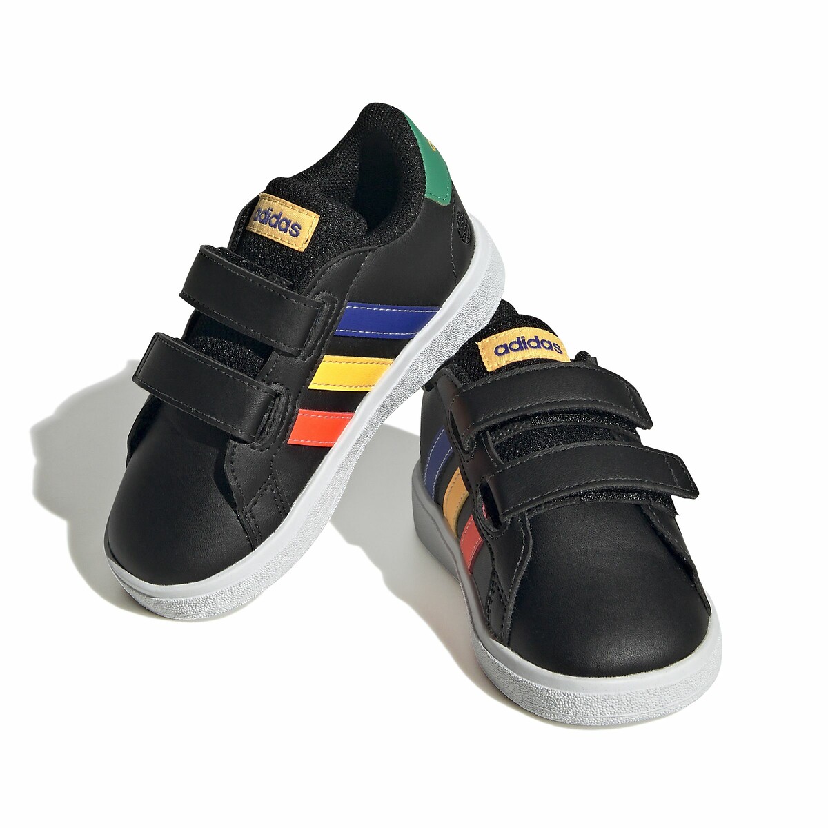 Kids Grand Court 2.0 Trainers black/multi-coloured, ADIDAS SPORTSWEAR