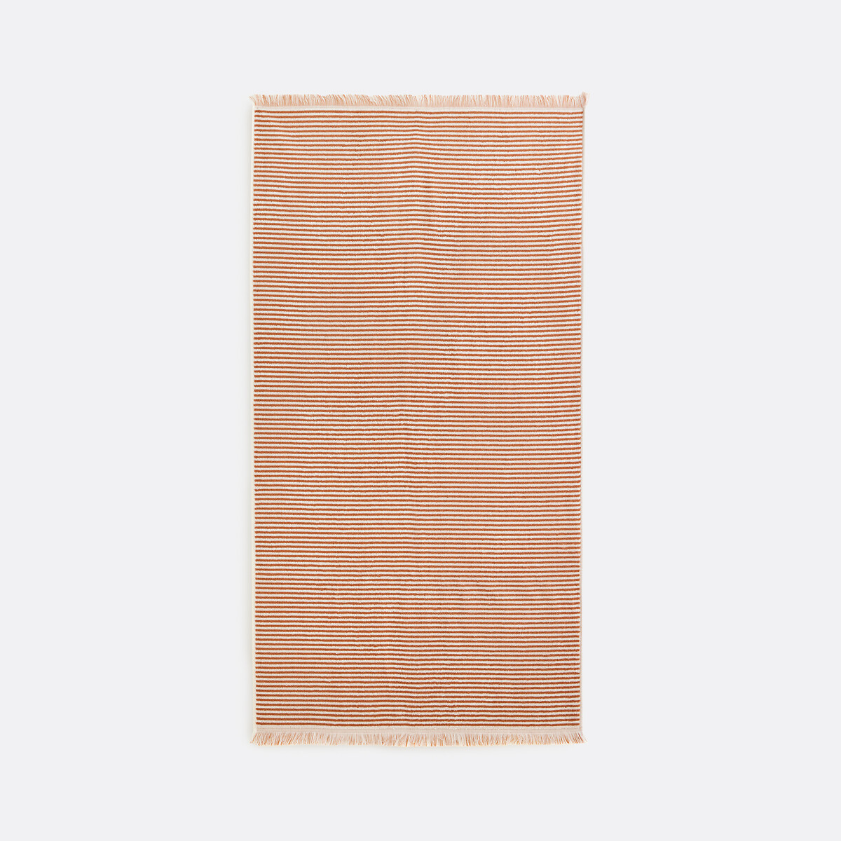 Serviette éponge rayée Malo 500 g/m2 caramel, LA REDOUTE INTERIEURS