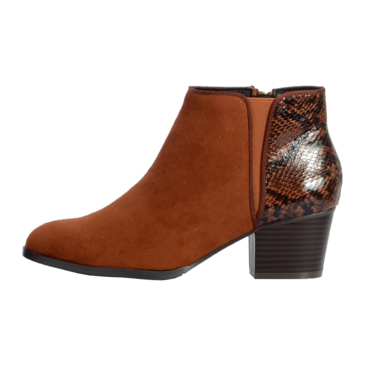 Bottines Ql4046 terre cuite, THE DIVINE FACTORY