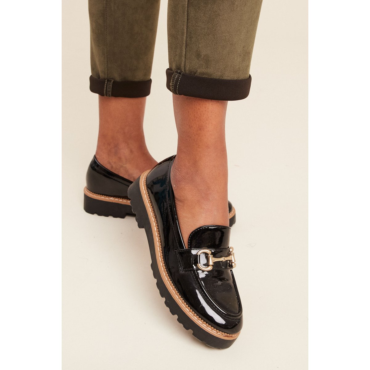 Pantalon jogpant 7/8ème vert kaki, BREAL