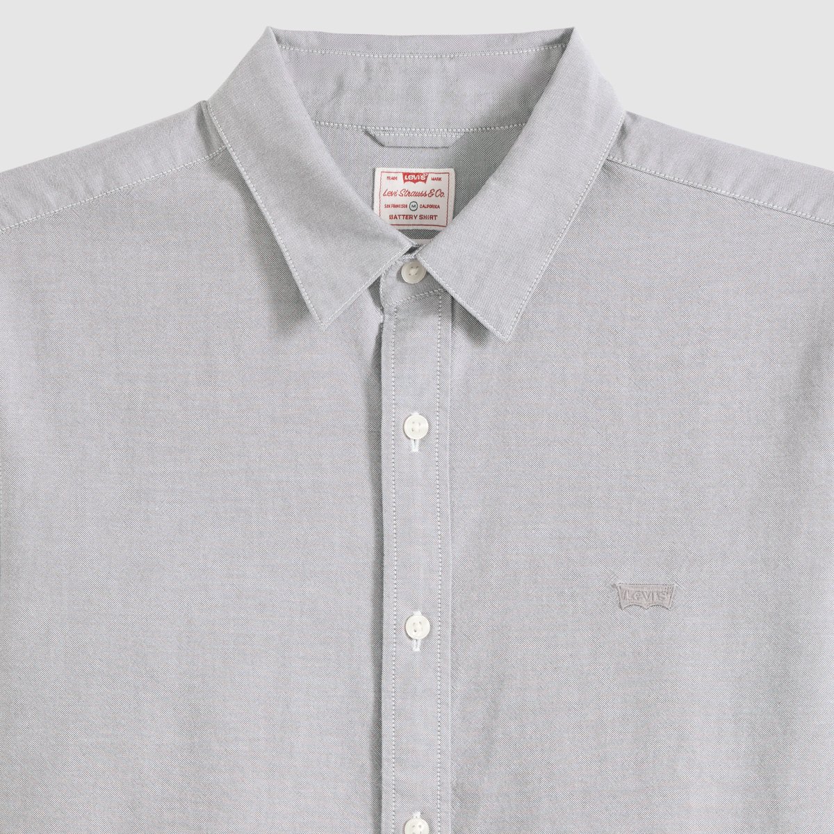 Chemise Battery Housemark Standard gris - smoked pearl, LEVI'S