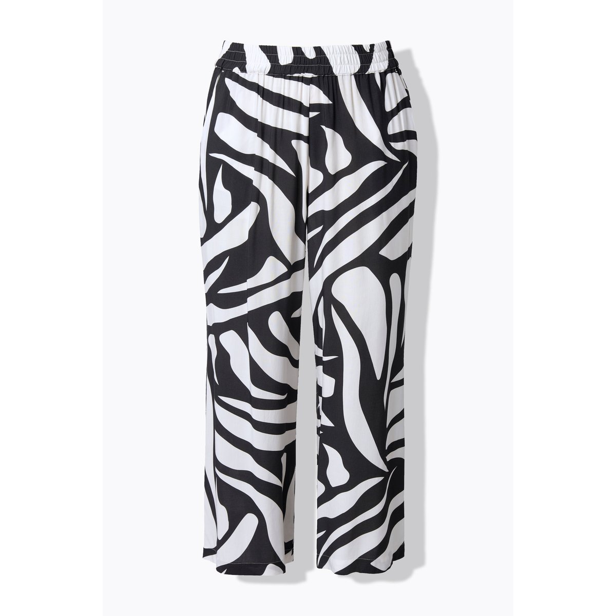 Jupe-culotte, motif zébré noir, ULLA POPKEN