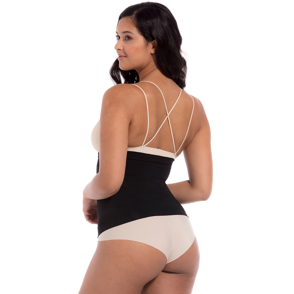 Taillehouder, zo aan te trekken Waistnipper zwart, MAGIC BODYFASHION