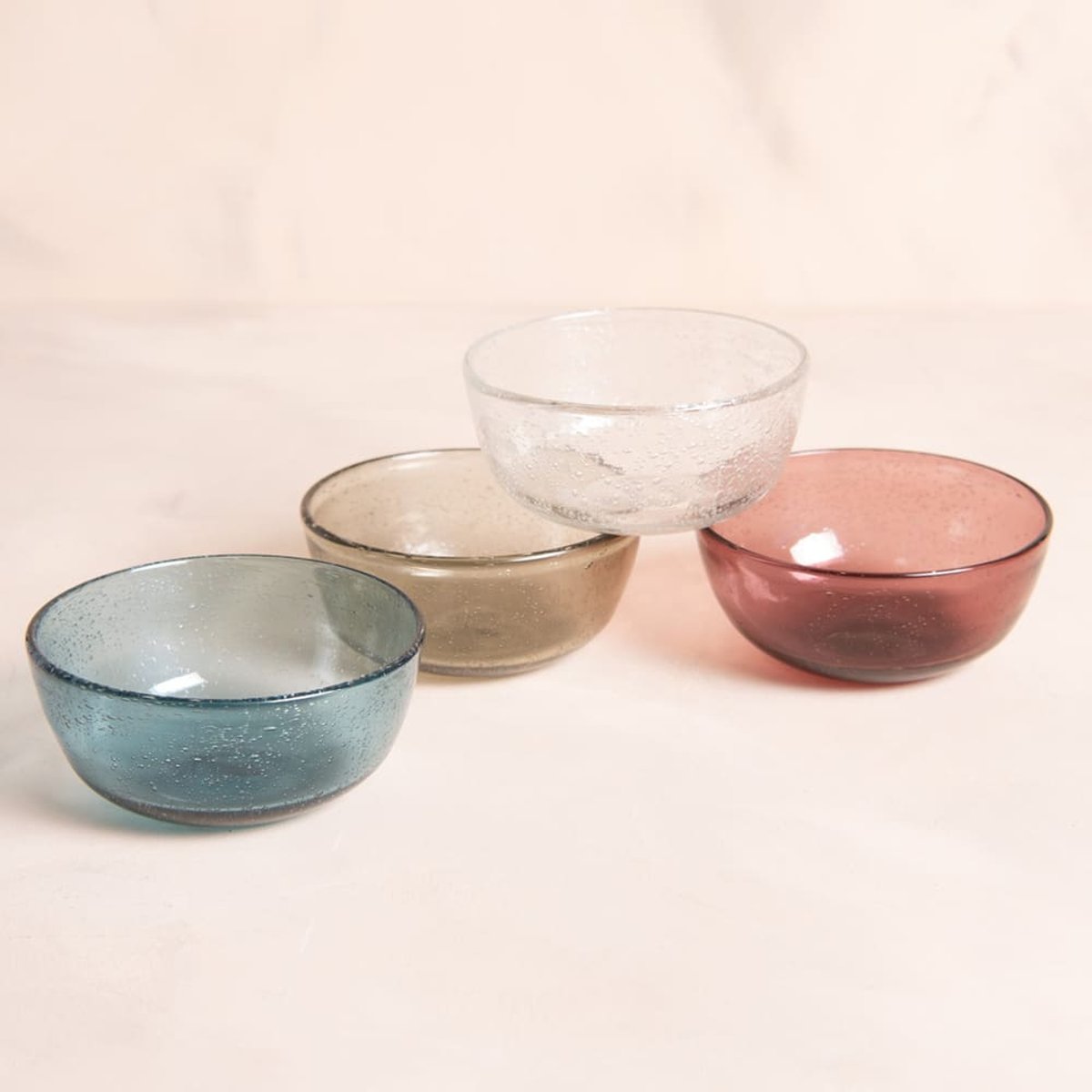 Coupelle Bullée 12 cm (lot de 6) - BULLÉE transparent / cristal, TABLE PASSION