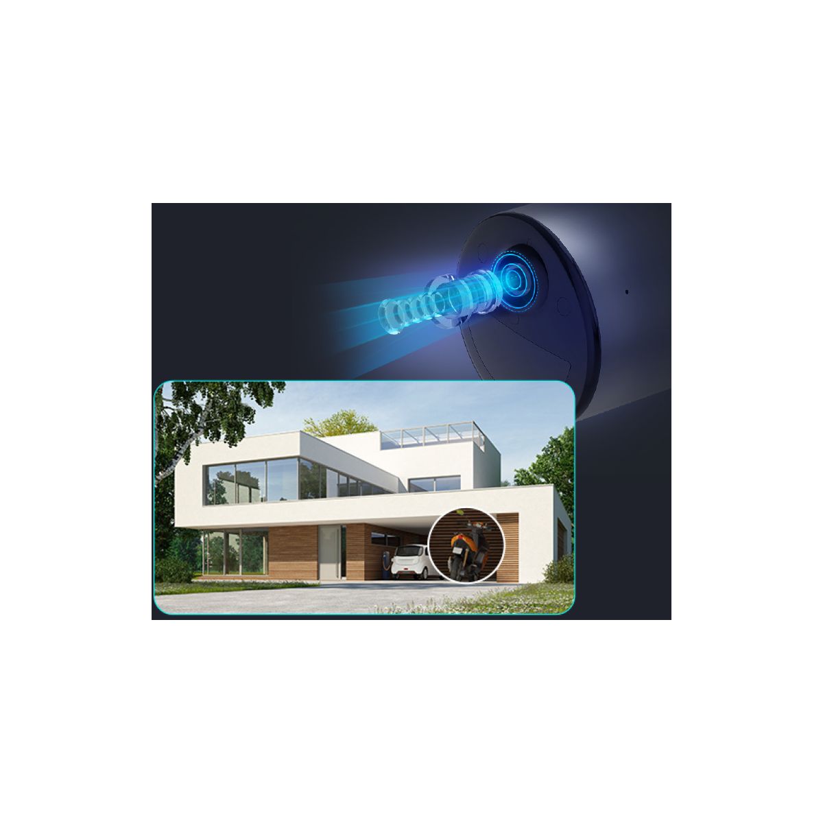 Caméra de surveillance Wifi sur batterie EB3 2K noir, EZVIZ