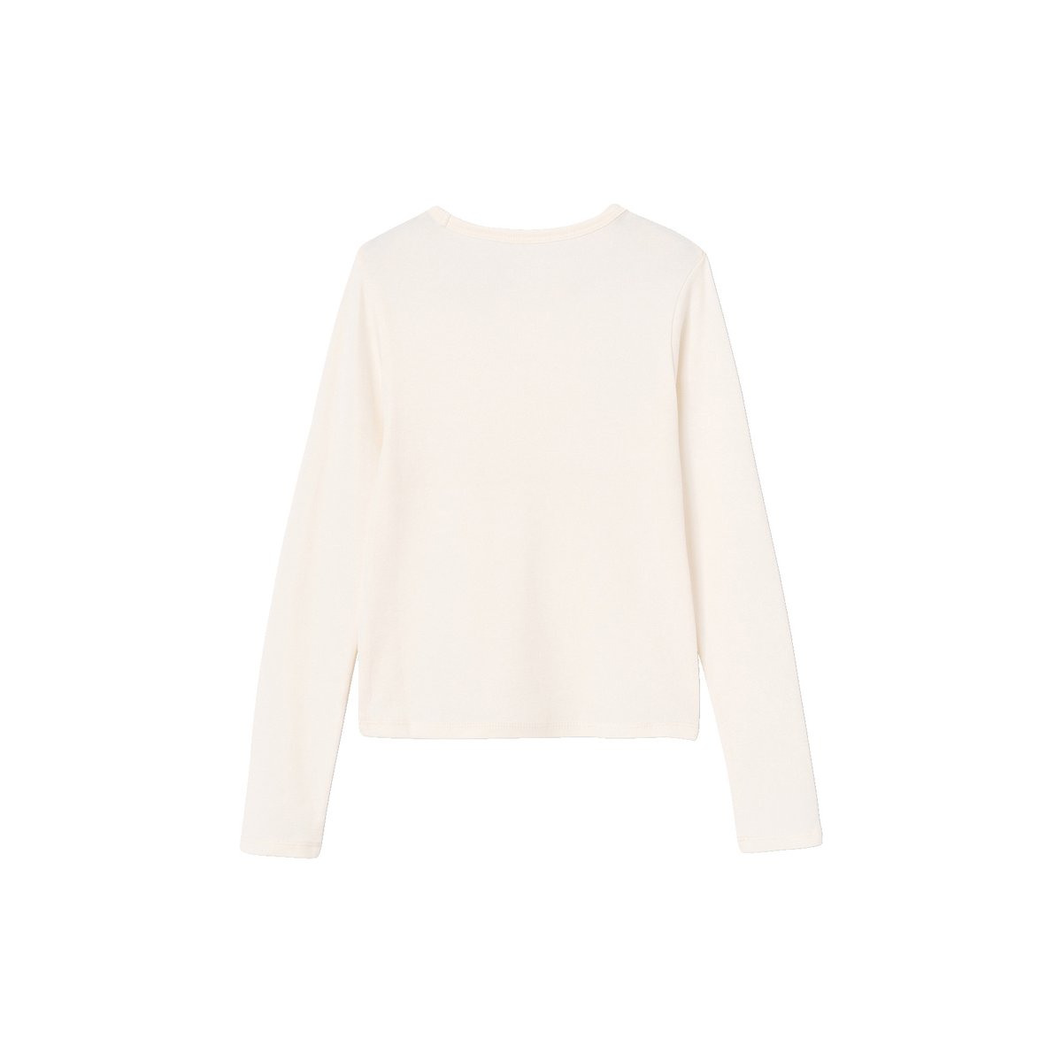 Lot de 2 T-shirts cropped manches longues noir, JONEN