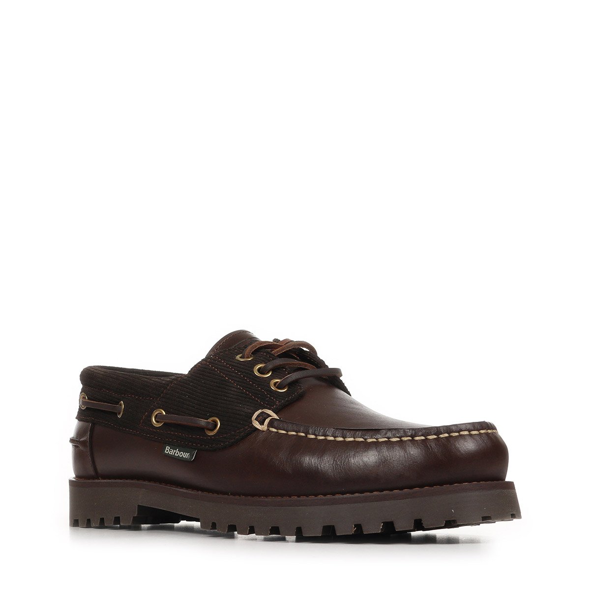 Chaussures DECK BOAT SHOE dark brown, BARBOUR