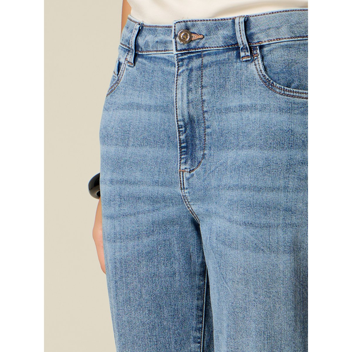 Jean coupe slim pour garçon light - blue, OLTRE
