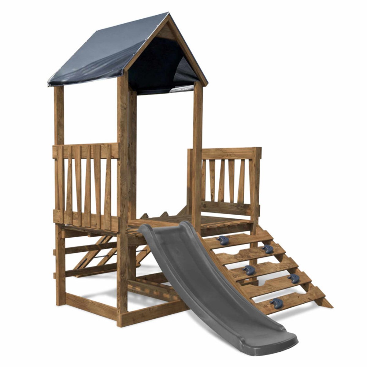 Aire de jeux en bois premier âge ATHENES marron, SOULET