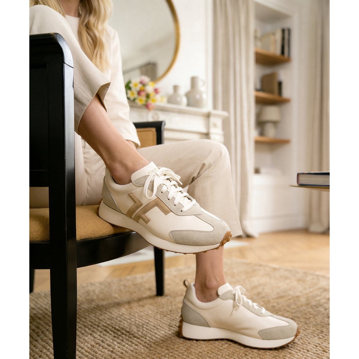 Sneakers KATE naturel, FINSBURY