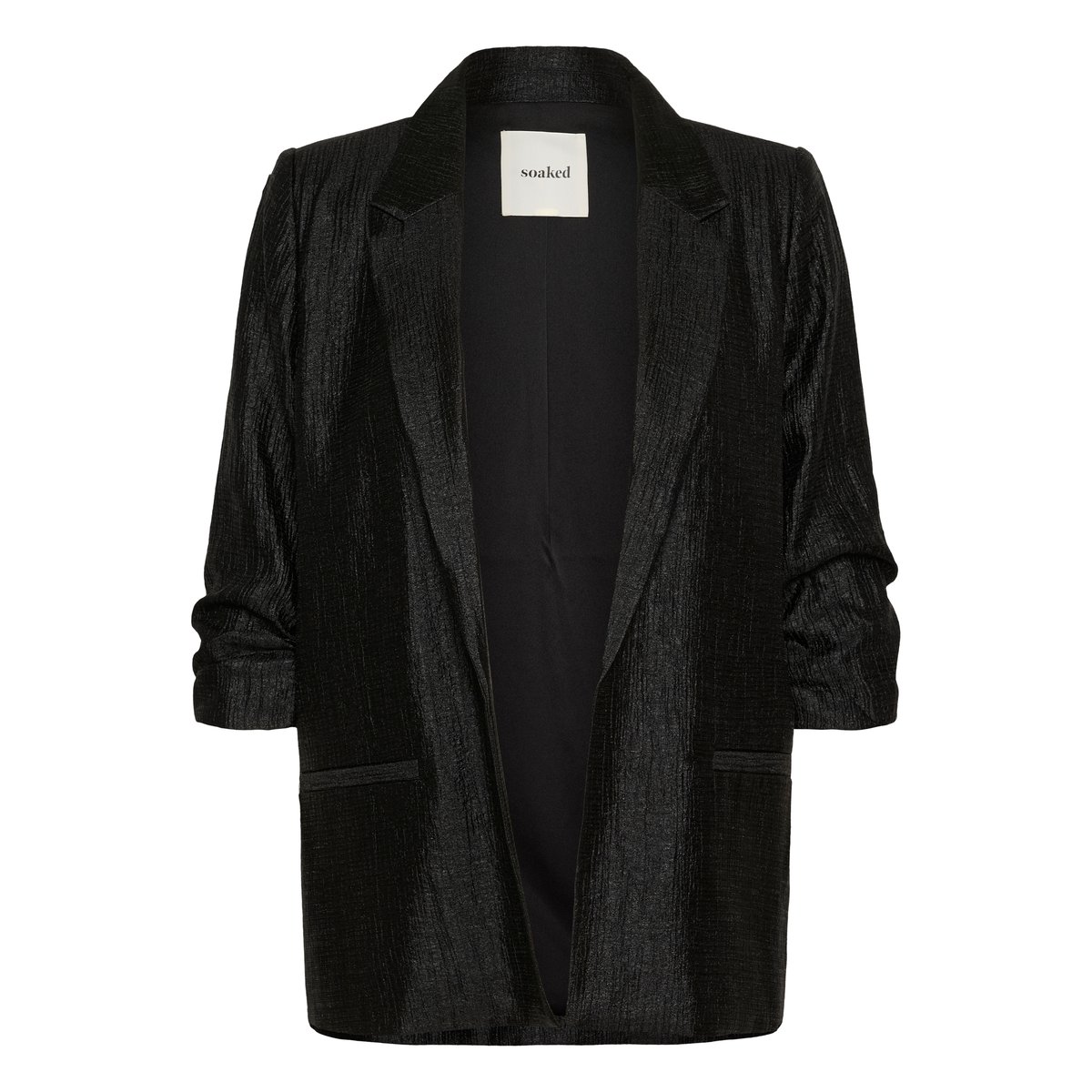 Blazer noir, SOAKED IN LUXURY