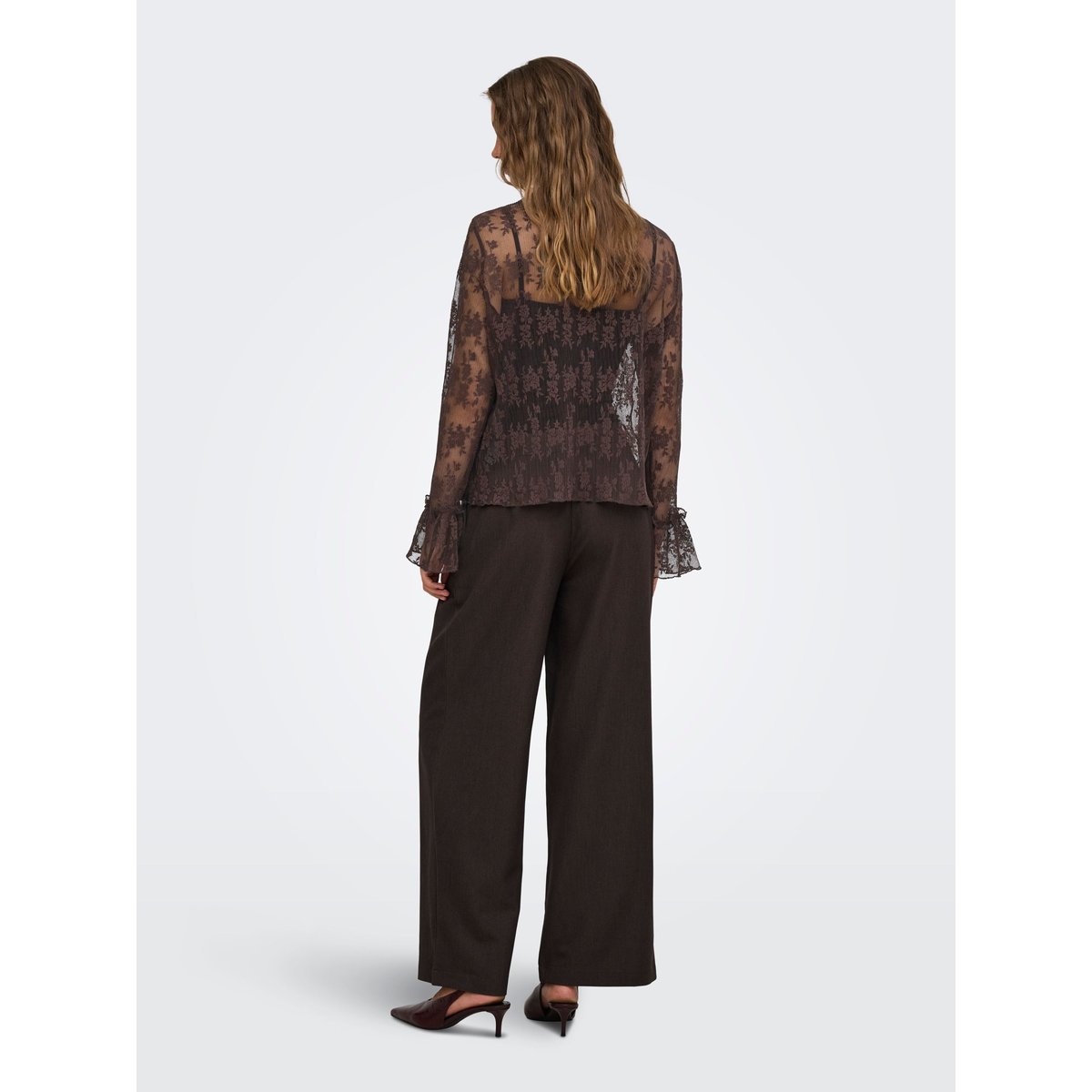 Blouse coffee bean 1, ONLY