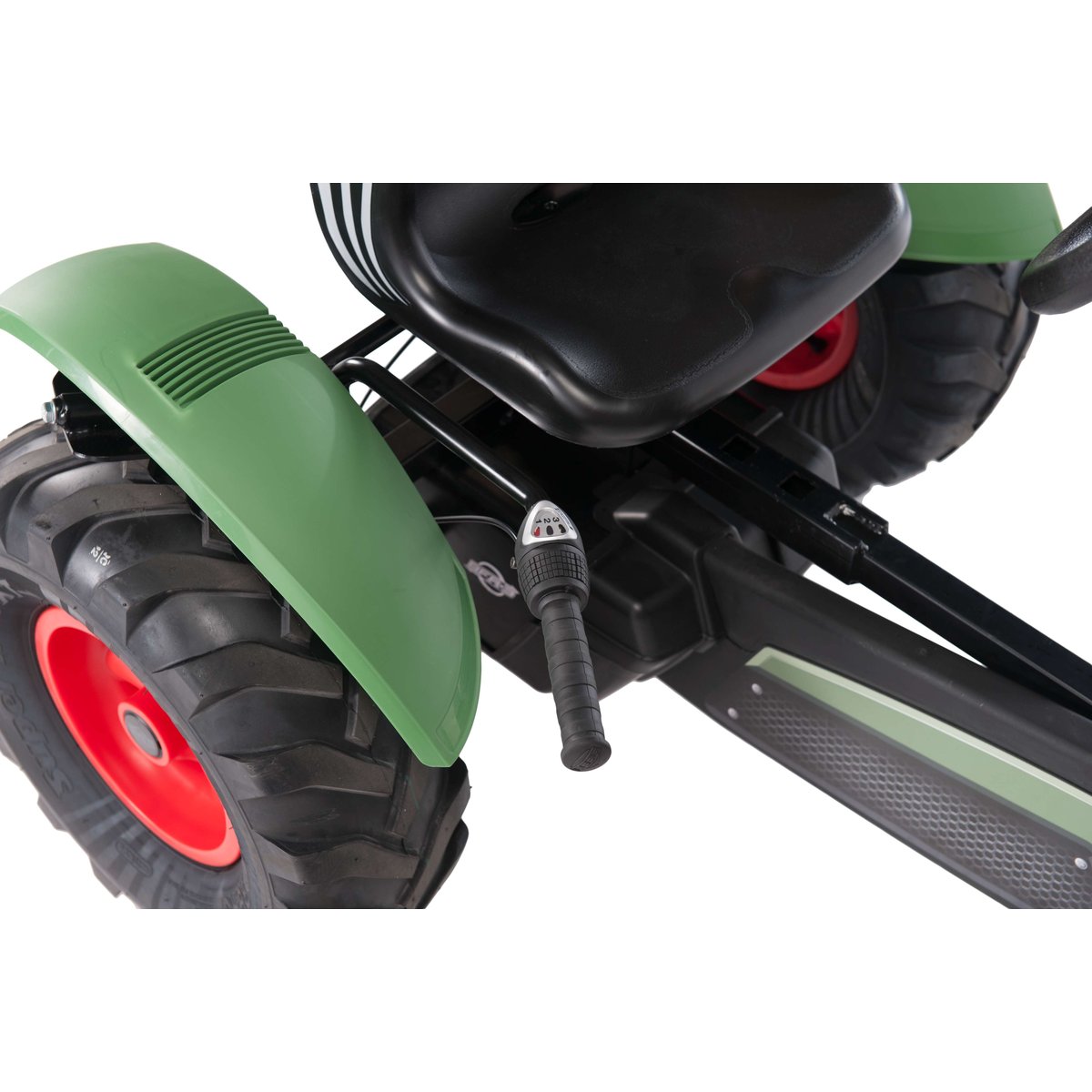 Kart à Pédales pour Enfants, 5+ Ans, XL Fendt BFR-3 green, BERG TOYS