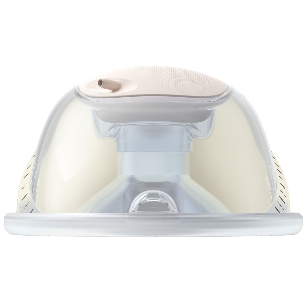 Lot de 2 Coquilles flacons transparent, PHILIPS AVENT