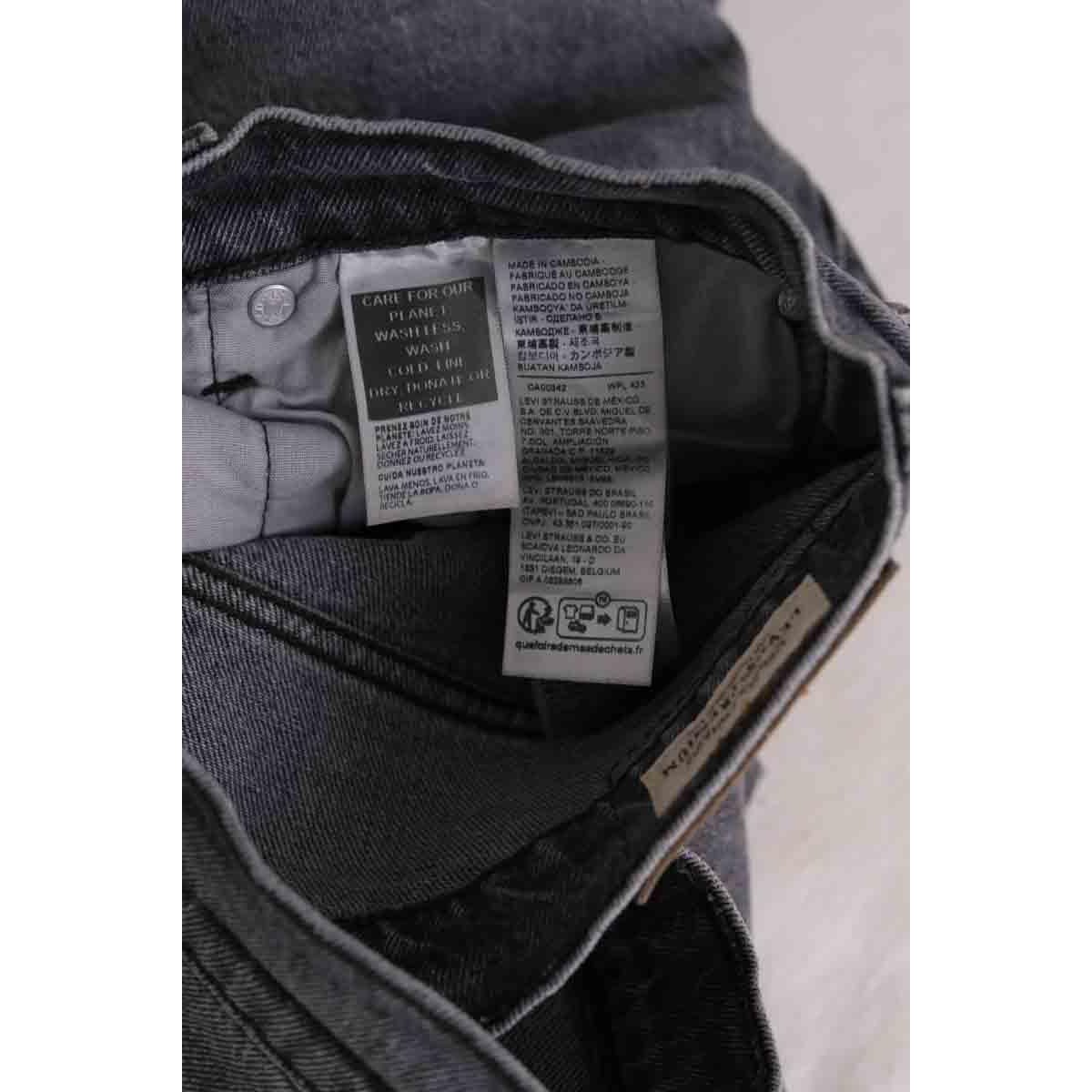 Jean droit - Très Bon État gris, LEVI'S