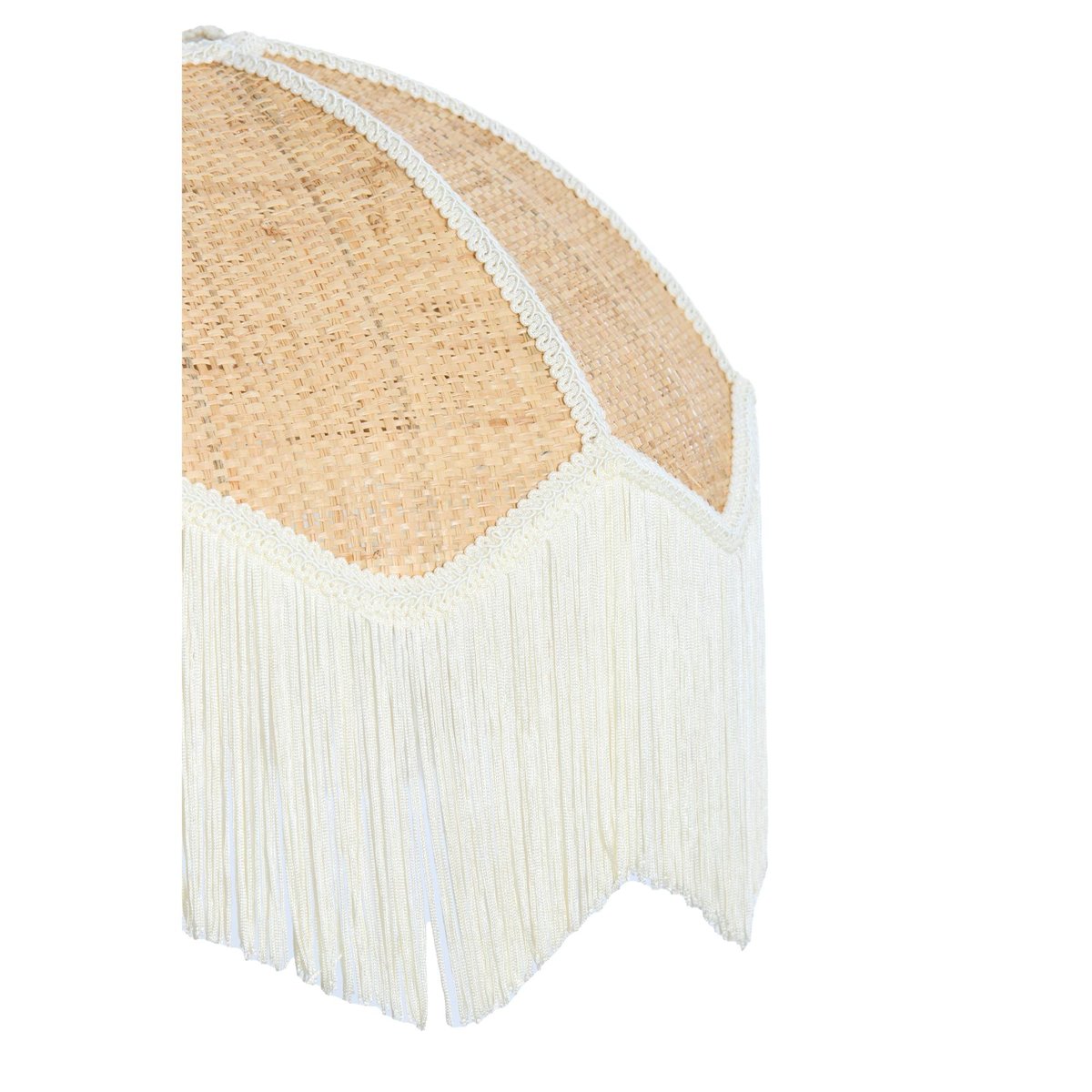 Abat-Jour Plastique MALACIA marron clair, LIGHT & LIVING 