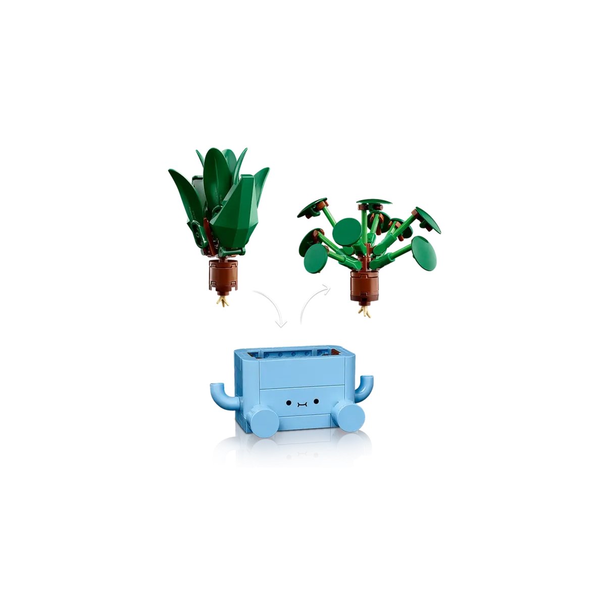 LEGO Icons - Petites Plantes Souriantes - 10349 : Créez votre Jardin d'Intérieur multicolore, LEGO