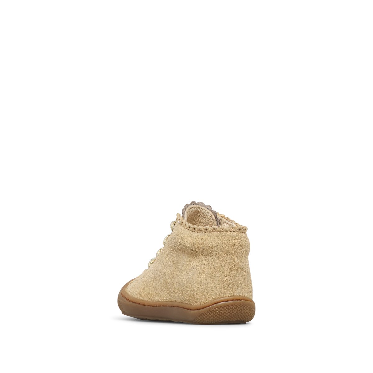 Chaussures premiers pas en suède COTTINS beige-platine, NATURINO