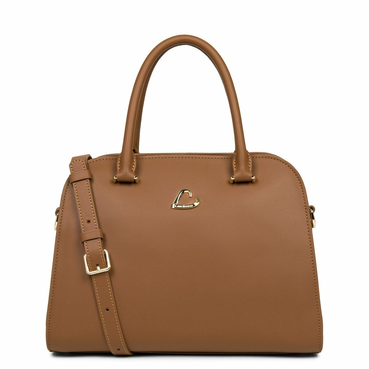 Bolso de mano con cremallera CITY PHILOS avellana, LANCASTER