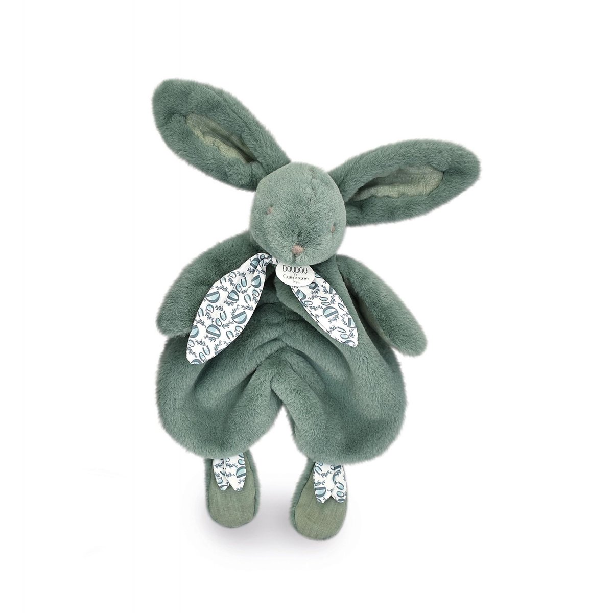 Doudou lapin 29 cm vert sauge, DOUDOU ET COMPAGNIE